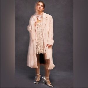 SALE!! FP Cuff it Teddy Fuzzy Coat